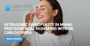 Ultrasonic Rhinoplasty in Miami: Precision Nose Reshaping with Dr. Carlos Spera